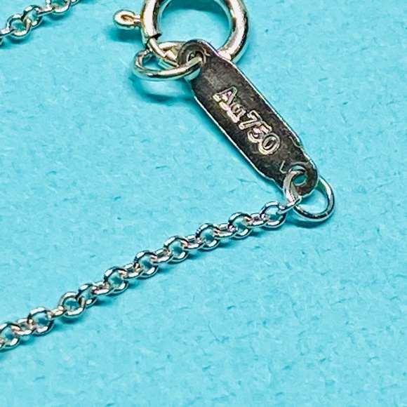 Tiffany & Co 18k gold chain 20” New with box  MSRP $550 - Picture 4 of 5